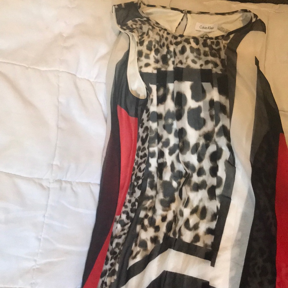 Calvin Klein animal print mini